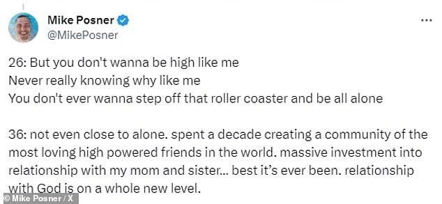 1707926702 744 Mike Posner shares heartwarming life update 10 years on from