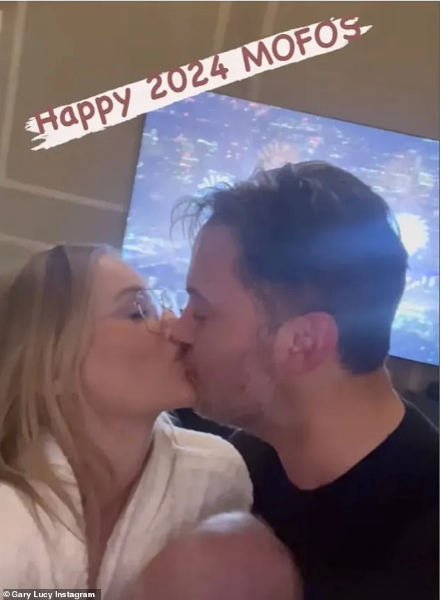 Laura and Gary confirmed their romance was back on when they shared a New Year's Eve kiss, but it didn't last long