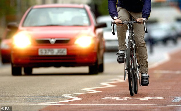 Changes to the Highway Code introduced on January 29, 2022 encourage cyclists to ride in the middle of the road in certain circumstances and even if there is a cycle lane they are not required to use it