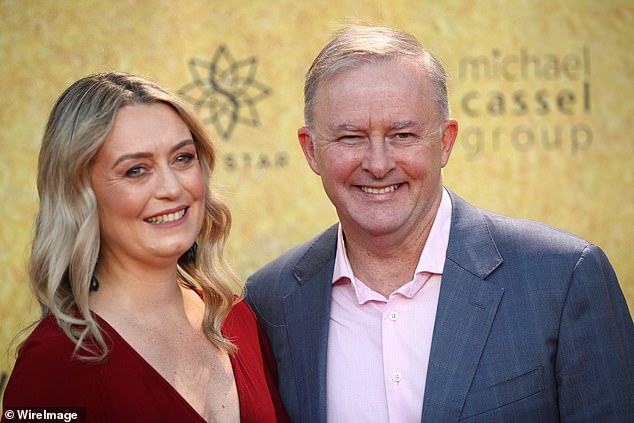 Mr Albanese attends the Australian premiere of Hamilton