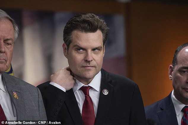 Gaetz is the subject of an ethics investigation into his conduct as a member of Congress