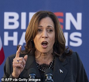 US Vice President Kamala Harris speaks at South Carolina State University