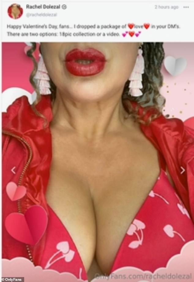 DailyMail.com has contacted Diallo for comment.  She posted to her OnlyFans account earlier Wednesday with a series of Valentine's Day-themed photos, but made no reference to her firing