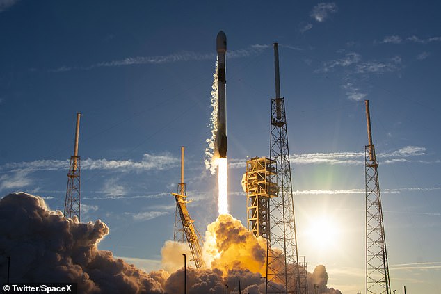 The launch marks the eleventh national security launch supported by a SpaceX Falcon, according to a release from Space X