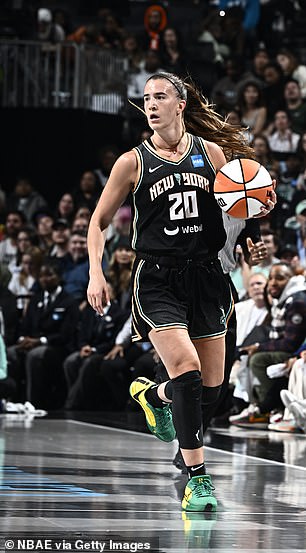 New York Liberty guard Sabrina Ionescu