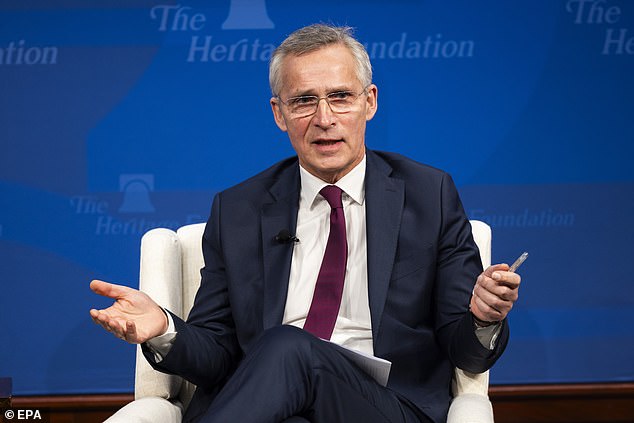 In the photo: NATO Secretary General Jens Stoltenberg