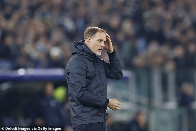 Thomas Tuchel cut a frustrated figure in the dugout and defeated after the final whistle