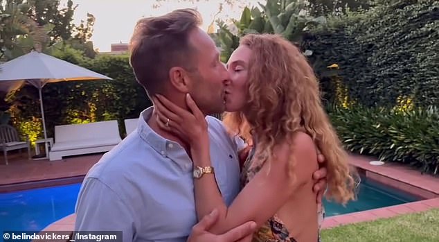 The red-haired beauty, 31, and Burbank shared the happy news on Thursday, telling the Herald Sun that his unique Valentine's Day proposal included a scavenger hunt at the Botanical Gardens.