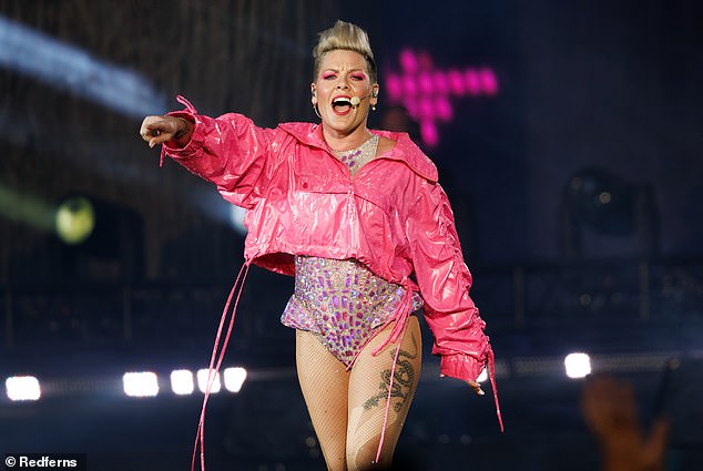 Pink, who considers Australia a 'second home', is currently Down Under for her Summer Carnival tour, which kicked off in Sydney last week