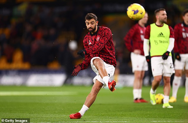 The Dane also mentioned Man United skipper Bruno Fernandes, questioning the superior talent