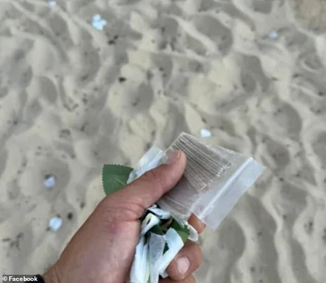 Locals who posted the photos on Facebook were shocked by the amount of items thrown away and the lack of care for the environment and surrounding ecosystem.