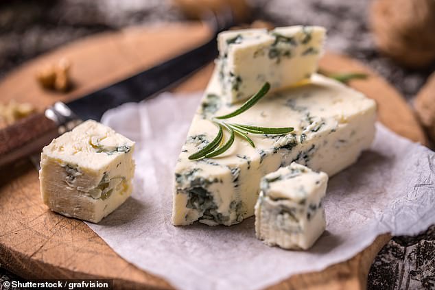 Some types of cheese, such as Roquefort and blue cheese, are deliberately inoculated with specific mold spores during the cheese-making process and are harmless