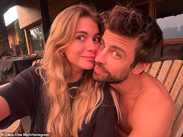 Shakira reportedly discovered a jar of jam that the 37-year-old Spaniard didn't like and was devoured while she was out of town, and he has since stepped out with his 25-year-old Kosmos staffer-turned-girlfriend Clara Chia Martí (L, photo May 20)