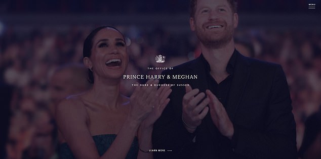 Harry and have rebranded their website to make it more regal and, according to Richard Eden, have begun to capitalize on the old Sussex Royal name