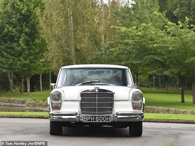 The car was completely restored by the previous owner in the Mercedes-Benz factory