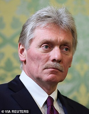 Kremlin spokesman Dmitry Peskov