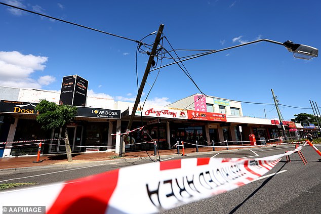 Homes and businesses are still without power after storms destroyed cell towers