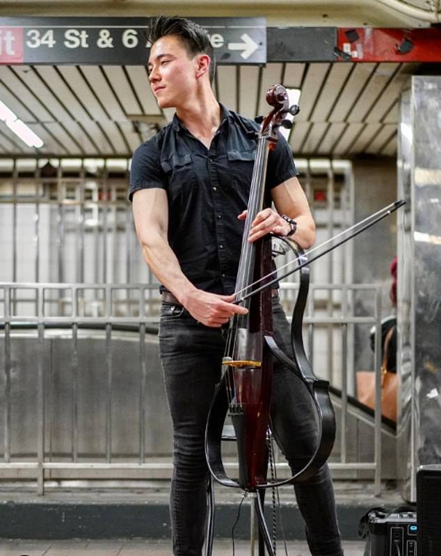 He started playing in the subway before giving a breakout performance at Radio City Music Hall in 2020 and playing in the New York Yankees' 2022 opener.