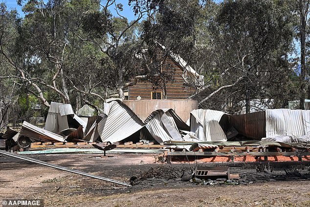 Residents began returning to their properties to inspect the damage after fire threats were lowered