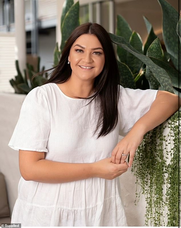 Jessica Melling (pictured), a property manager with LJ Hooker Robina on the Gold Coast, told Daily Mail Australia that property managers often turn to social media in an attempt to gain a better understanding of potential tenants