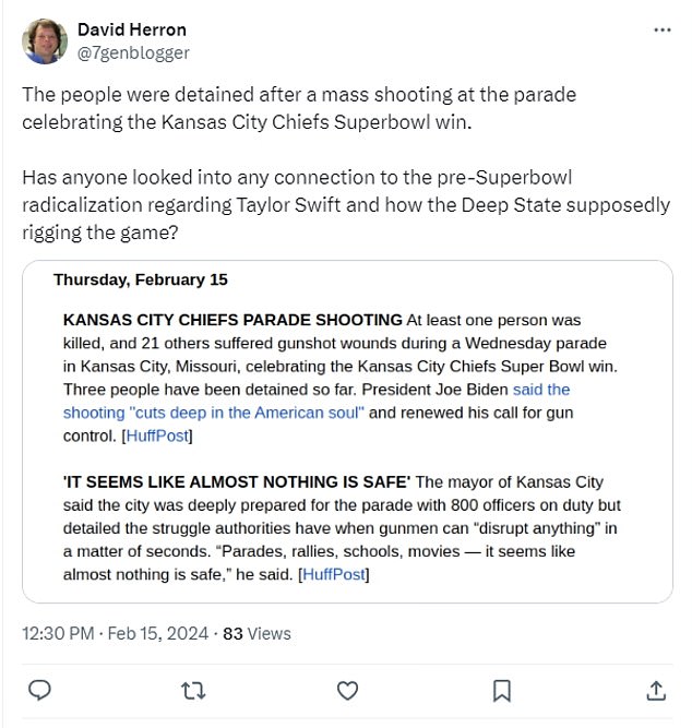 1708058851 605 Conspiracy theorists make unhinged claim that Kansas City parade shooting