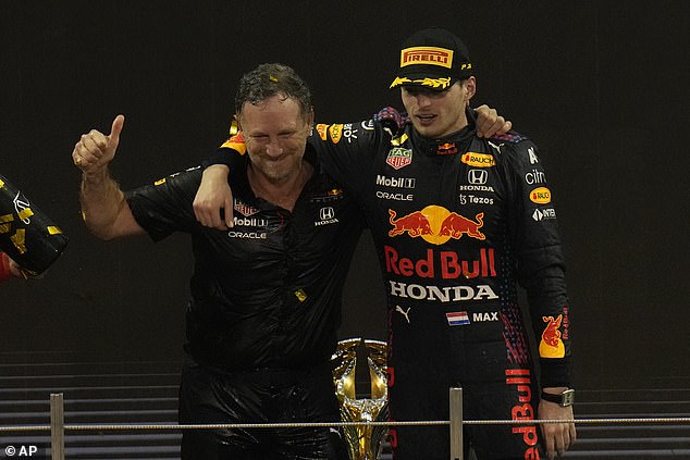 In collaboration with Red Bull team boss and CEO Horner, Verstappen has won three world titles