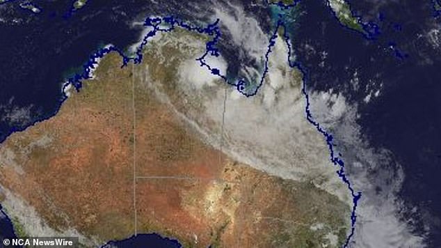 Tropical Cyclone Lincoln crossed the coast of Northern Australia on Friday evening.  Image: Delivered / parts list