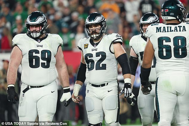 The Kelce-led Eagles offensive line has been a strong team in recent seasons