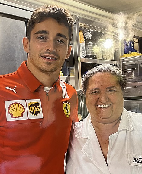 Leclerc still visits Ristorante Montana