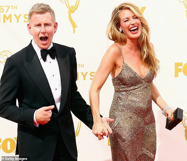 ITV's dream was to team Cat with her husband Patrick Kielty, both pictured