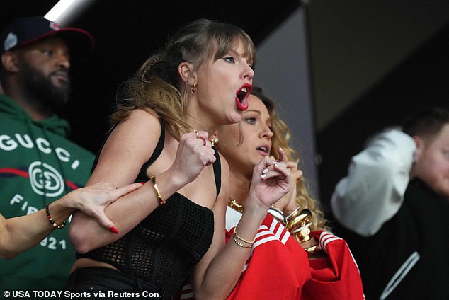 Taylor Swift had returned from Japan for the game to cheer on her boyfriend and Chiefs drafted Travis Kelce