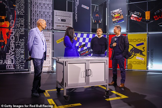 Speaking at the launch of Red Bull's car for the new season, Horner said he wasn't going anywhere