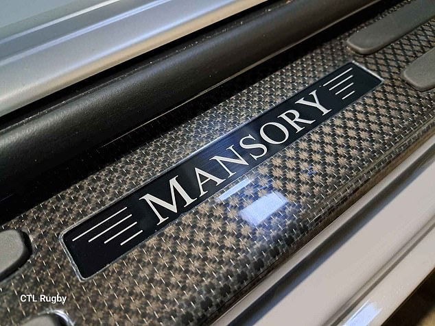 The Black Badge Wraith was adapted by German luxury car tuning company Mansory