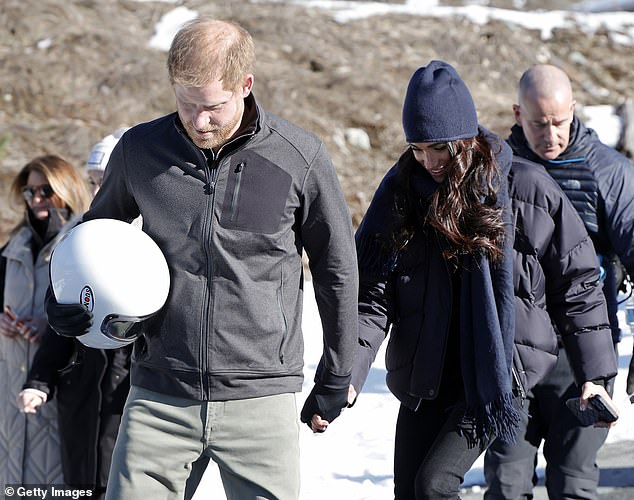 Although Meghan didn't participate in the bobsledding yesterday, she still enjoyed watching