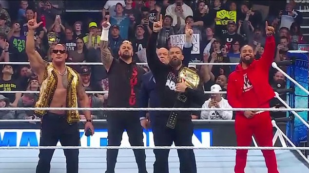 The Rock also officially joined Roman Reigns faction 'The Bloodline'