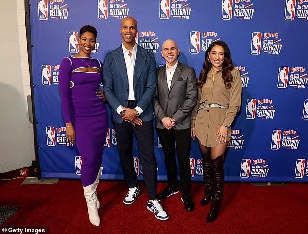 Monica McNutt, Richard Jefferson, Ryan Ruocco and Cassidy Hubbarth