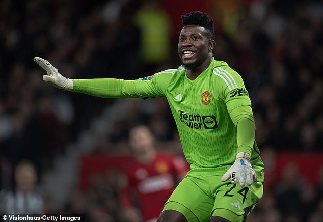 The only match Onana has missed this season was when he was away with Cameroon at the Africa Cup of Nations last month