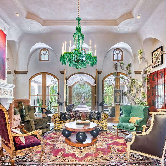 The $20 million home has eight beds and 10 bathrooms spread across multiple buildings