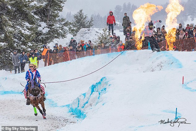 One of the standout events on the Skijoring calendar is the 'Best In The West Showdown' in Big Sky, Montana, which recently celebrated its sixth year