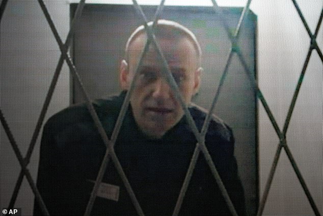 Navalny appears via video link from the Arctic penal colony where he was found dead on January 11, 2024