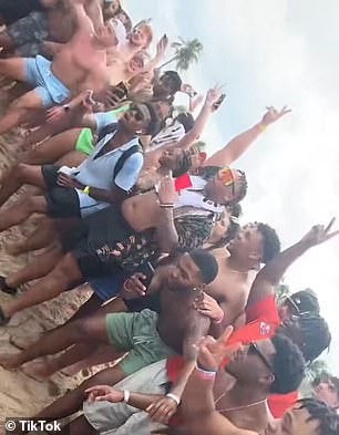 Chaos during spring break in Fort Lauderdale