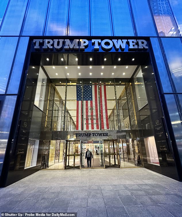 By one estimate, Trump Tower, where Trump's triplex apartment appeared in court, is worth a net $56 million once $100 million in debt is subtracted.  A misstatement of the size of his triplex apartment was part of Trump's fraud case