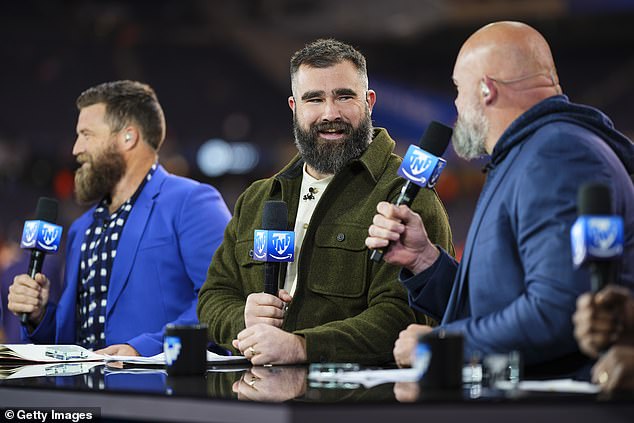 Kelce recently met with several networks about a possible transition into a broadcasting career