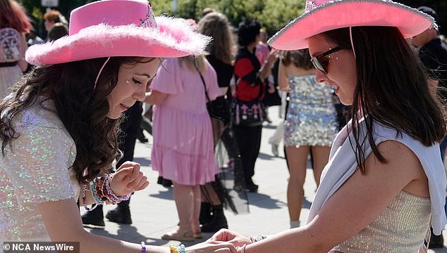 The international trend has spawned the term 'Taylor-gating', despite warnings from the MCG urging fans to only visit the venue if they have ticket holders