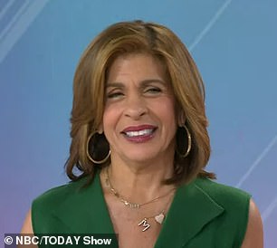 The 43-year-old star left the morning chat and news show on Thursday morning after seeing that the accommodations were not up to par, according to sources;  Hoda is depicted