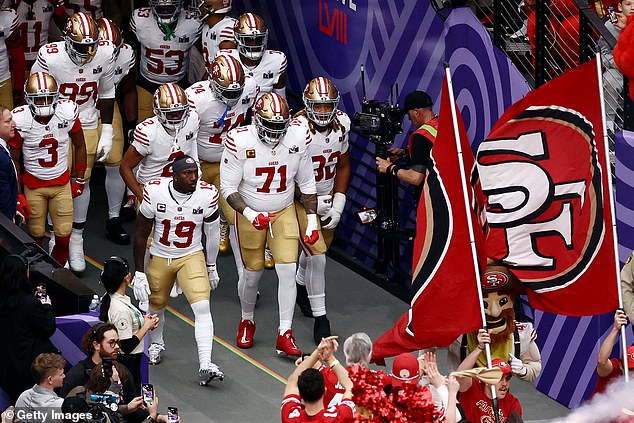 The 49ers are a reference to people who participated in the 1849 Gold Rush in California