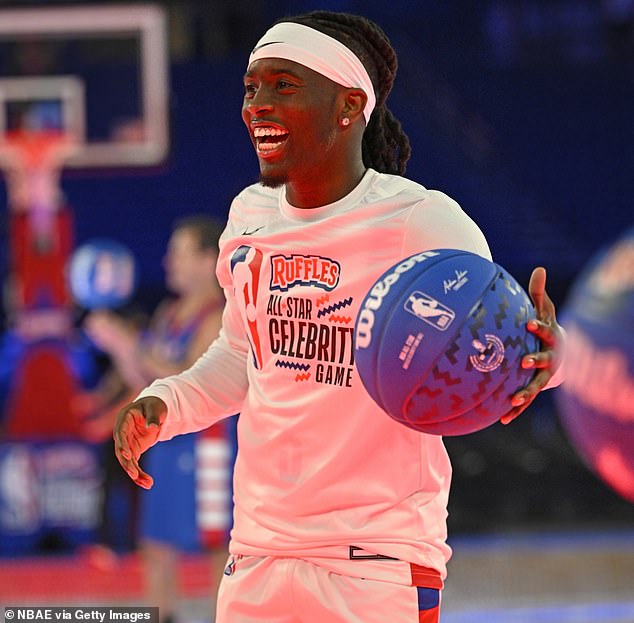 Cenat, who was recently crowned Streamer of the Year for the third year in a row, was one of the celebrities involved in the NBA's annual celebrity game on Friday.