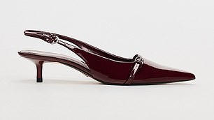 Slingbacks, £35.99, zara.com