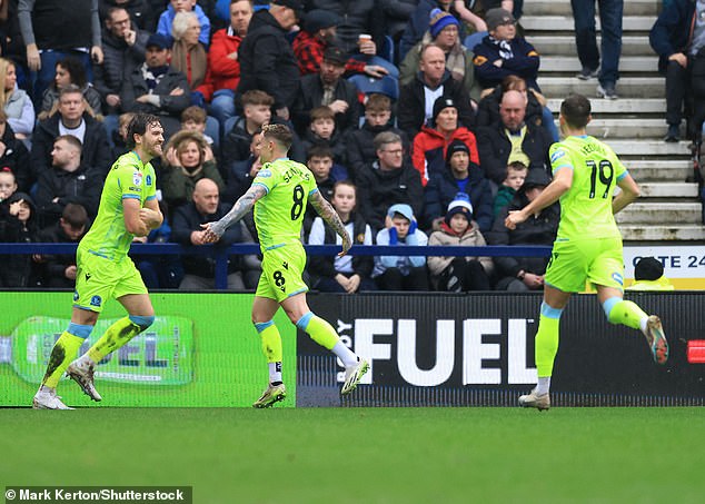 Sam Gallagher scored for Blackburn in the 2-2 draw against Coventry on Saturday