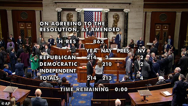 The House of Representatives voted to impeach Mayorkas last week, making him only the second Cabinet secretary to be impeached in American history.